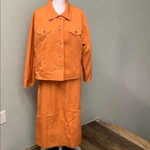 skirt and jacket by Tender Loving Care